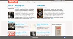 Desktop Screenshot of culanth.org